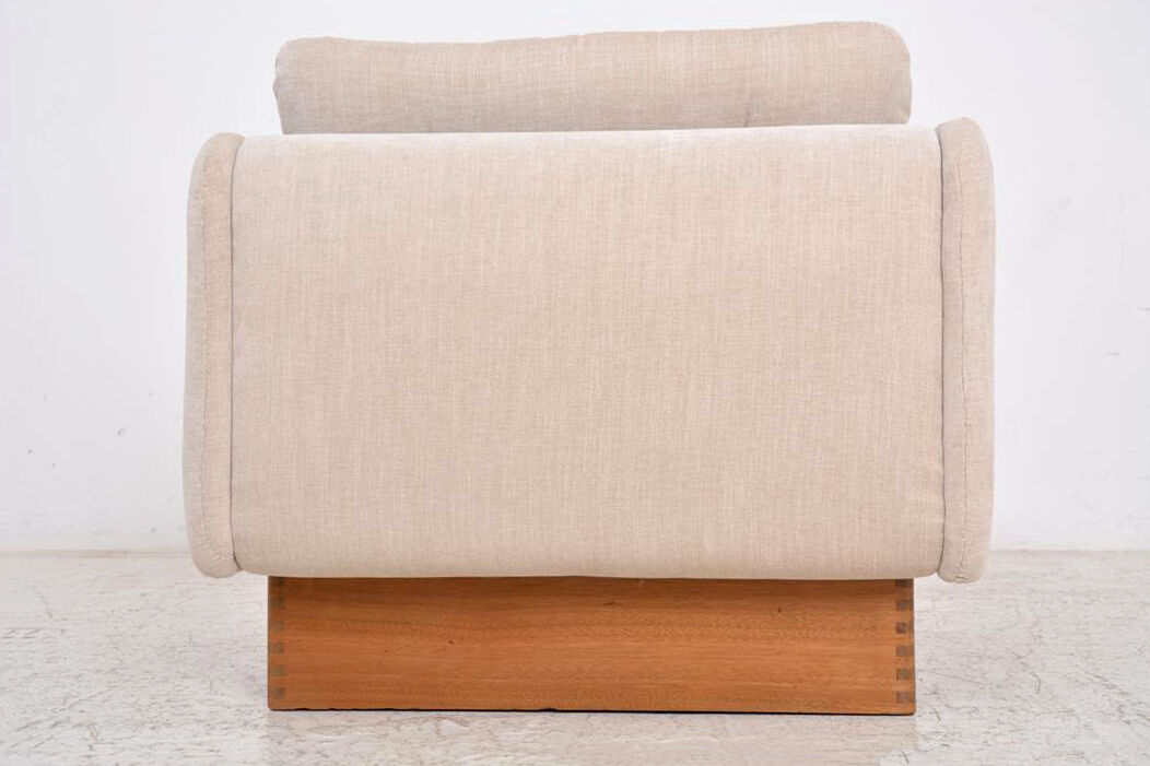 Armchair "Dachshund" by Michel Mortier, Steiner edition 60s