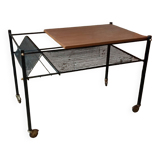 Vinyl and record player table