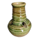 Monastic sandstone candle holder or tealight holder from Fontgombault Abbey, 20th century