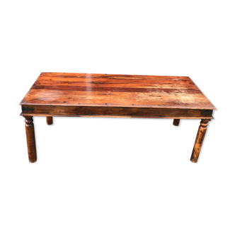 Exotic wood table 200x90cm