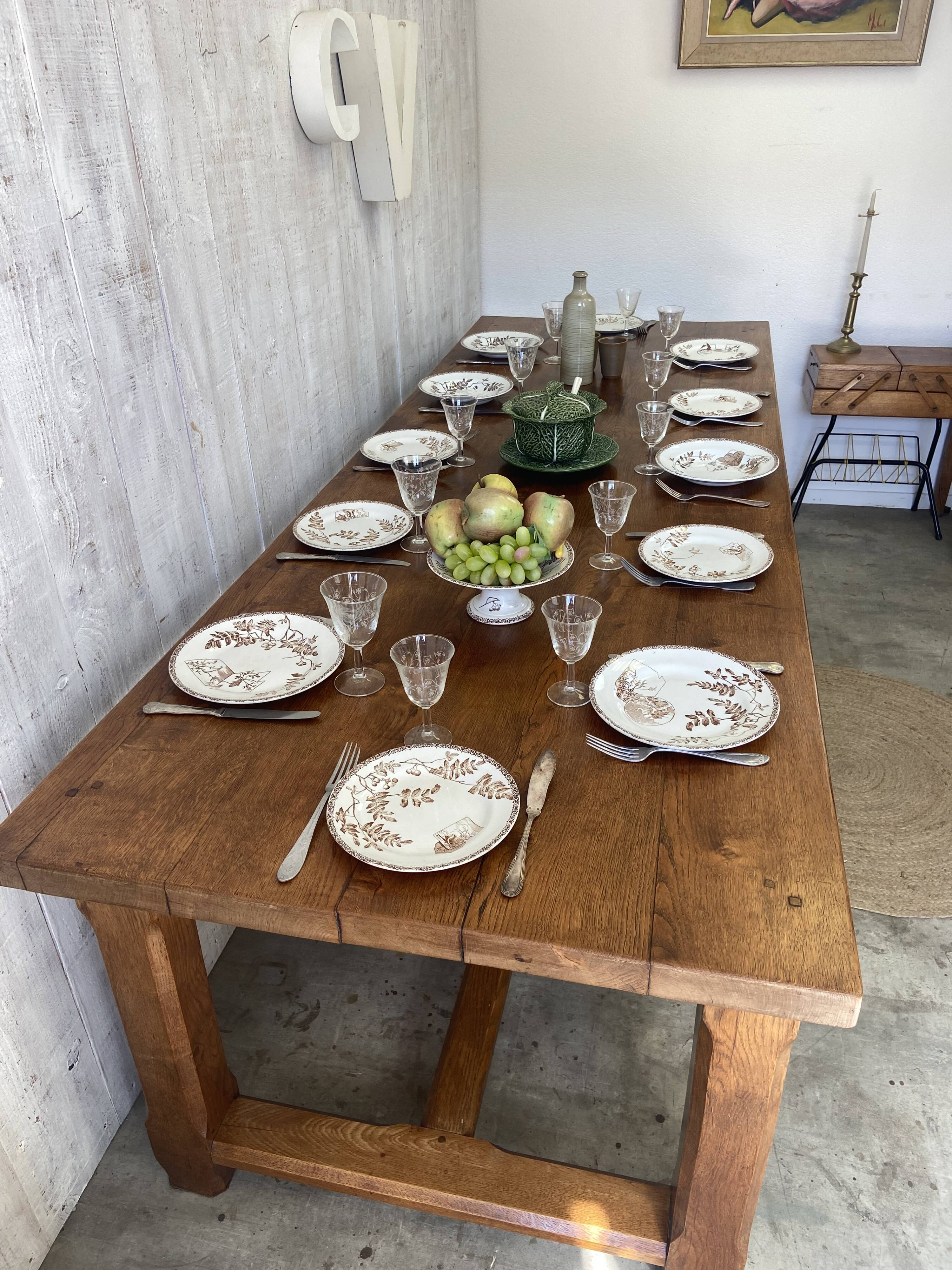 Farmhouse table 250x89cm