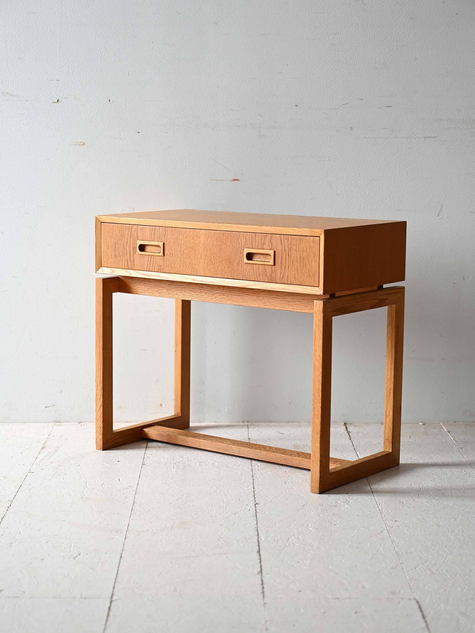1960s Scandinavian oak entrance furniture