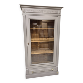 Glass display cabinet