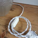 Art Deco lamp in polished glass