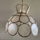 Suspension nacre et laiton