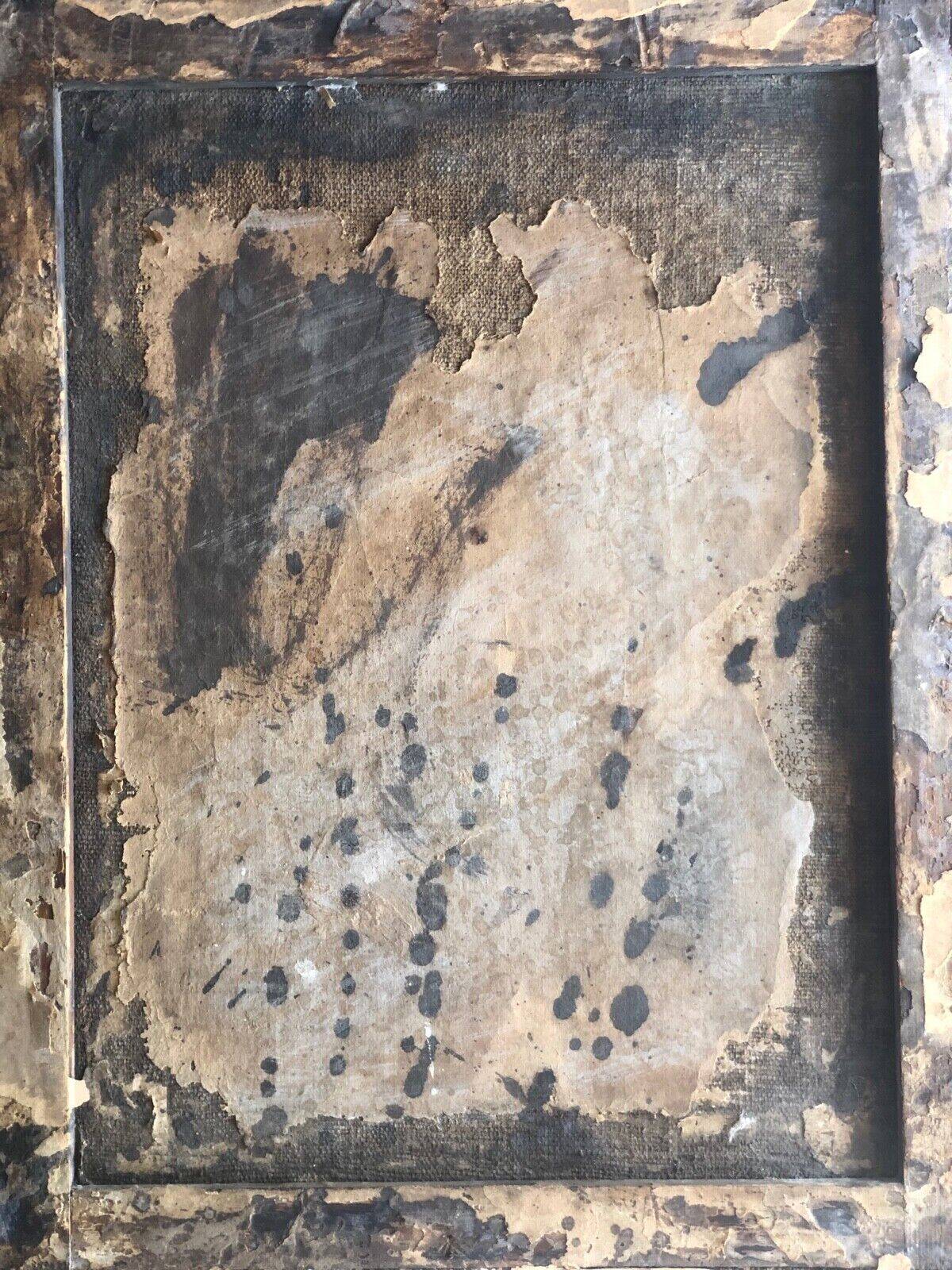 Virgin Mary painting on canvas from the 17th century anonymous 49 cm by 38 cm Italian school