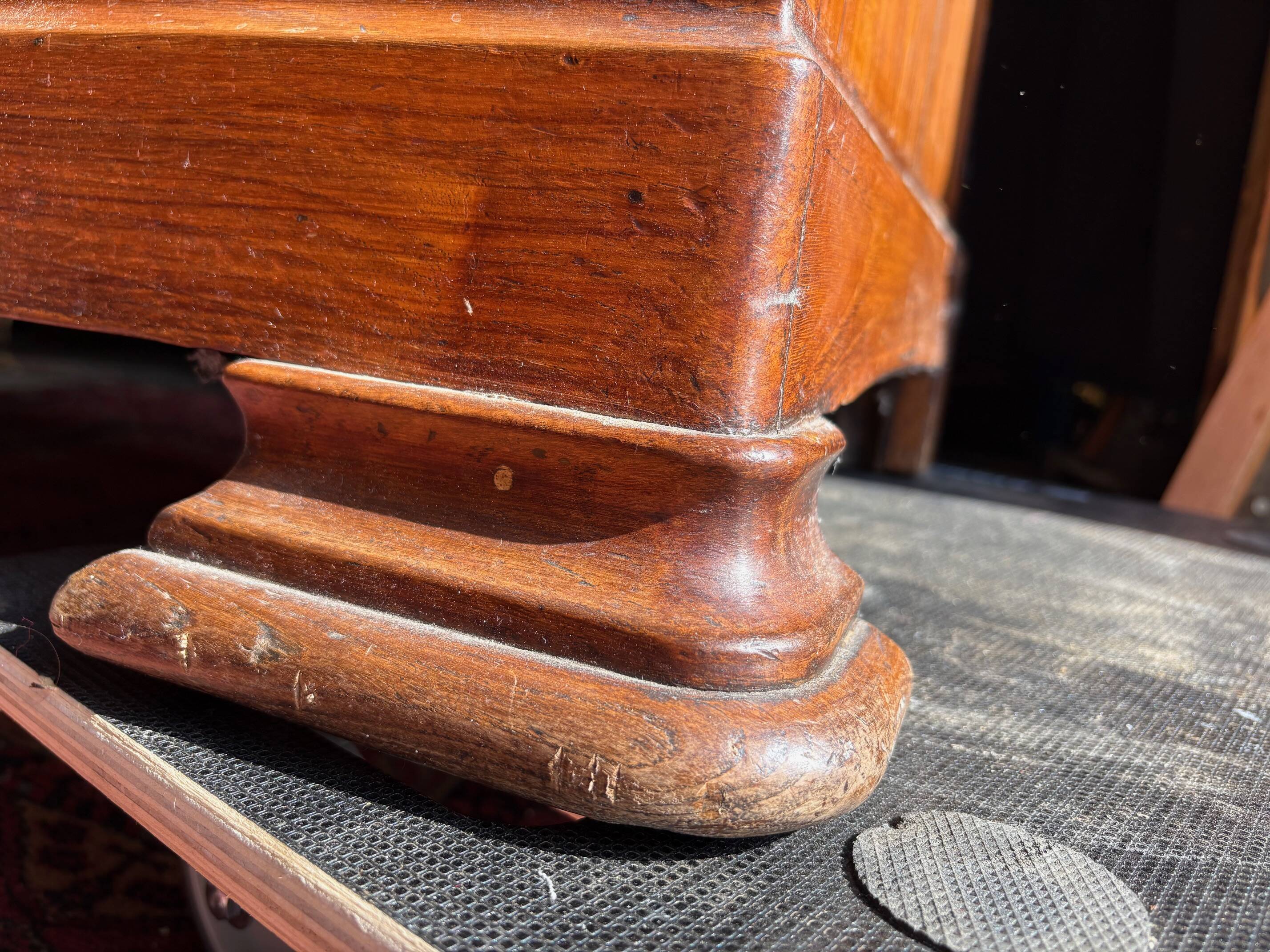 Antique solid oak sideboard