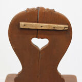 19th century antique Primitive Wabi Sabi mountain chair