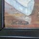Table still life with melons signed