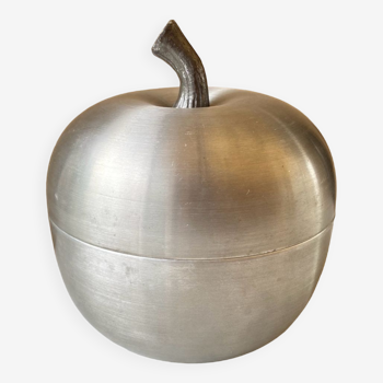Seau à glaçons pomme géante vintage années 70