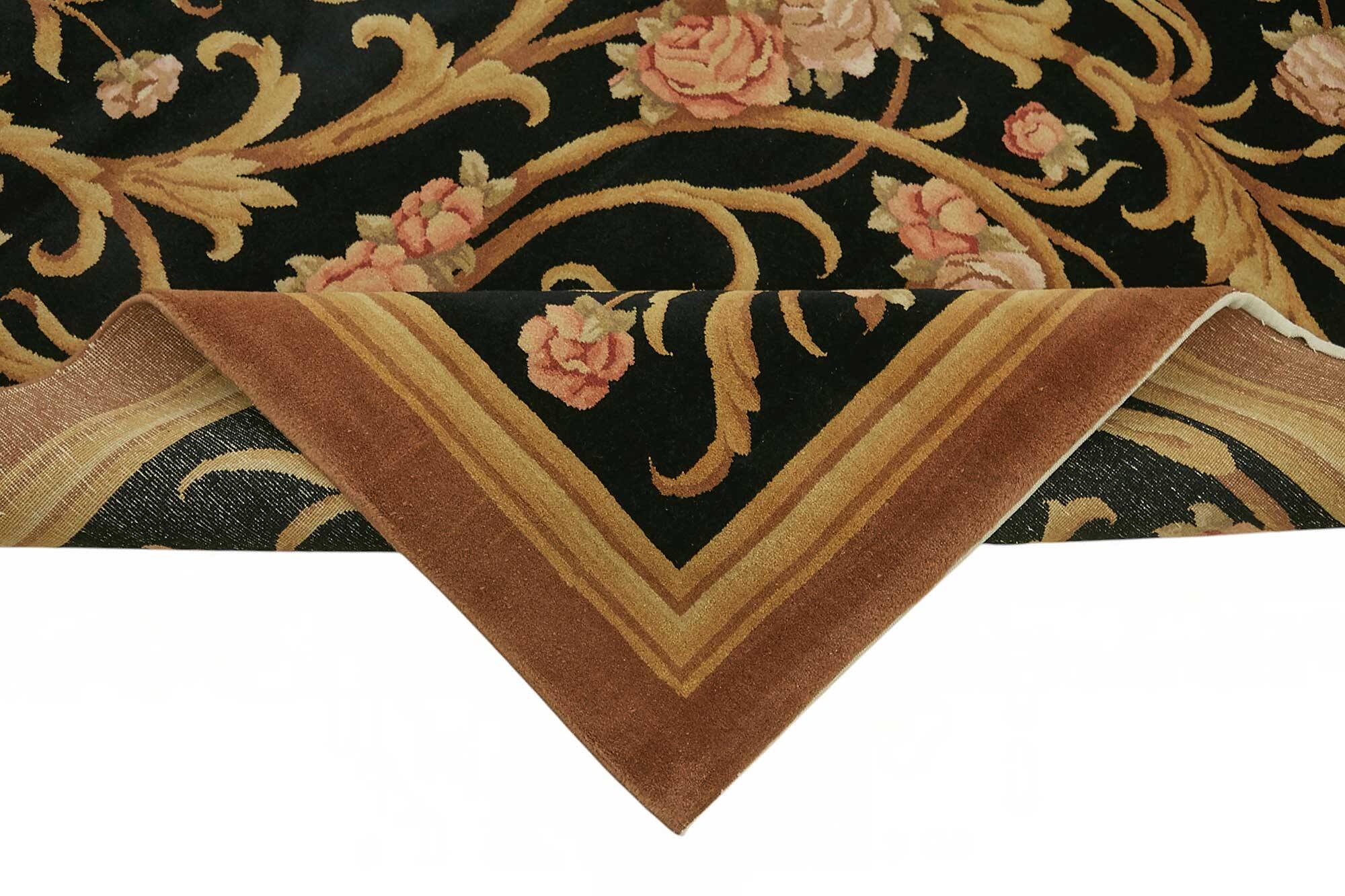 Turkish Handknotted Wool Oushak Rug 274 cm x 375 cm
