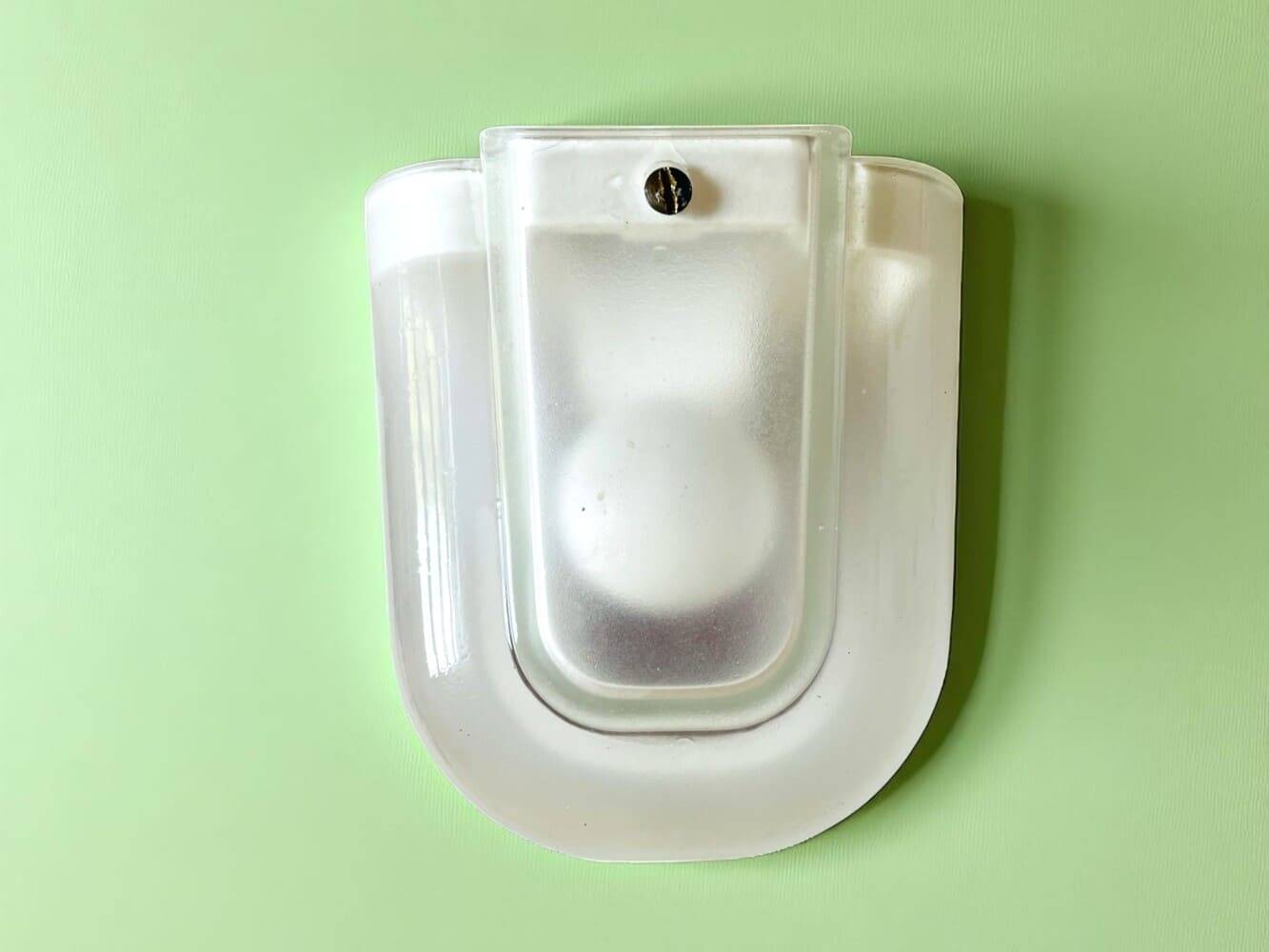 Glass and wood wall sconce light