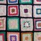 Granny plaid, sofa throw. Vintage