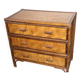 commode rotin