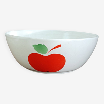 Granitgyar Hungarian bowl with apple pattern
