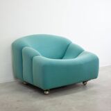 Chaise longue Artifort ABCD par Pierre Paulin (Sarcelle)