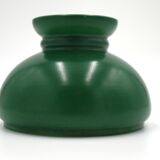 Green glass pendant lamp