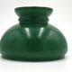 Green glass pendant lamp