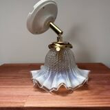 Art Deco tulip wall light