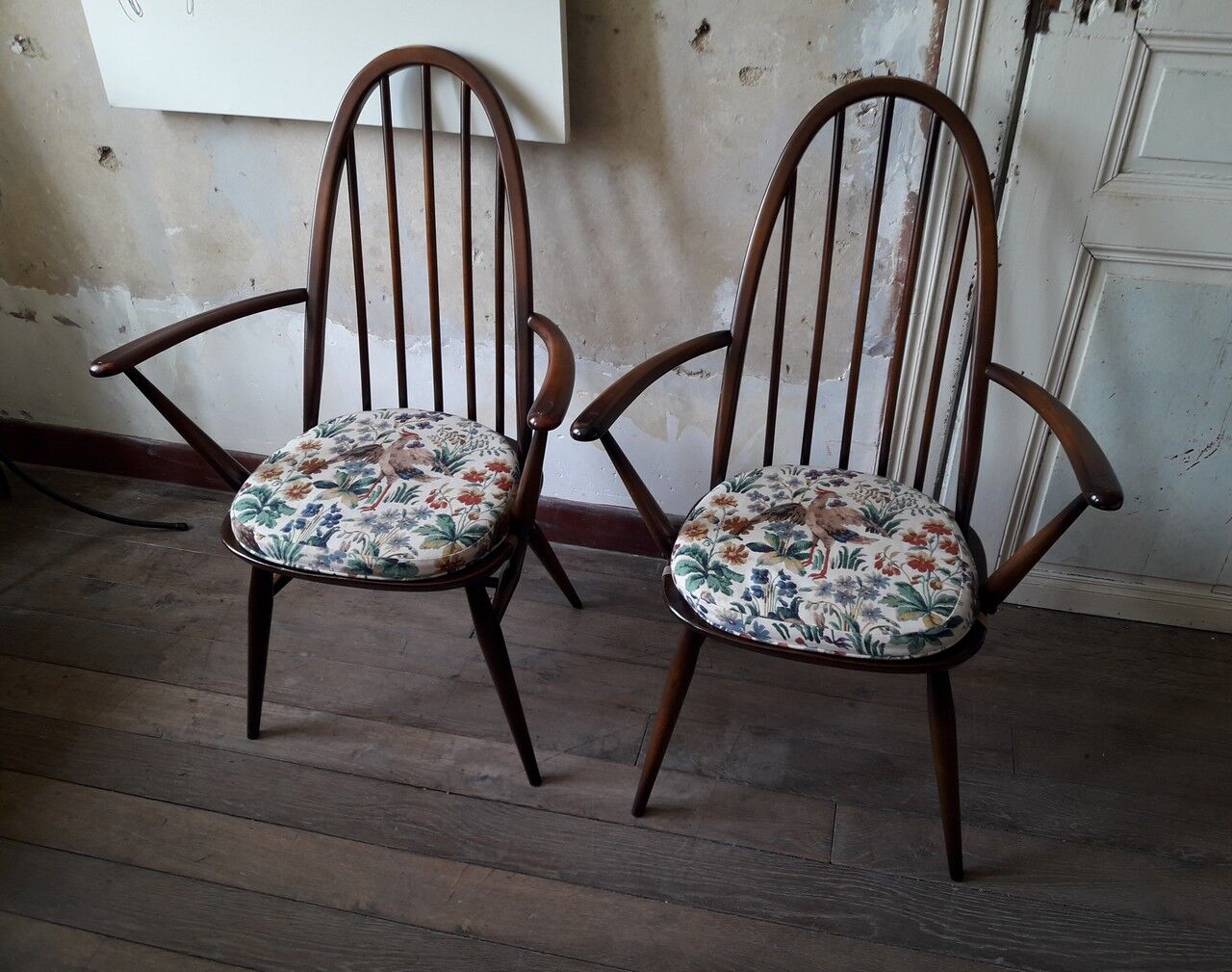 Pair of ercol chairs