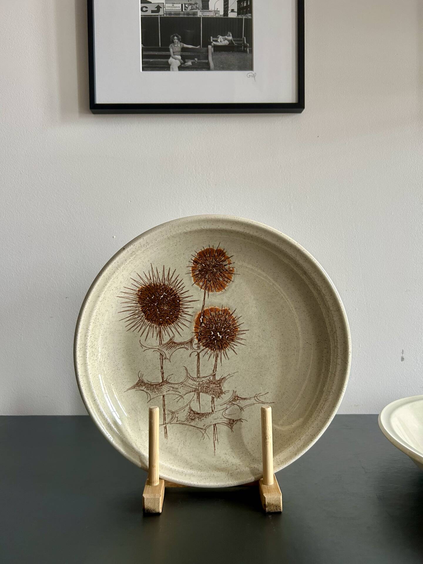 Plates and serving dish Sarreguemines