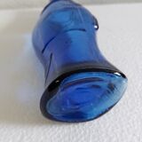 Carafe, bottle blue fish colbat