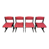 Set of 4 danish dining chairs by Farstrup Mobler, 1970s