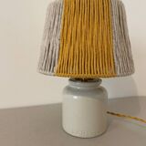 Lampe vintage pot de moutarde