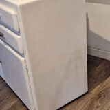 Low sideboard mado with 2 drawers and cupboard with shelf White