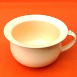 Half-porcelain plant pot Badonviller France