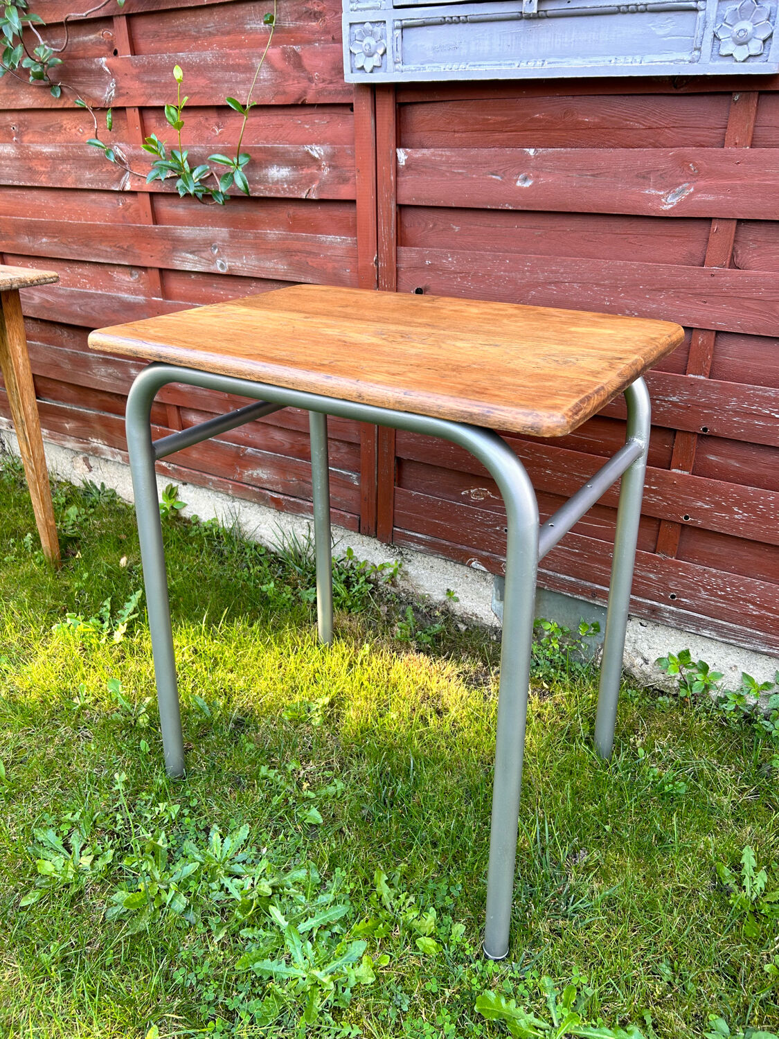 Vintage high school table