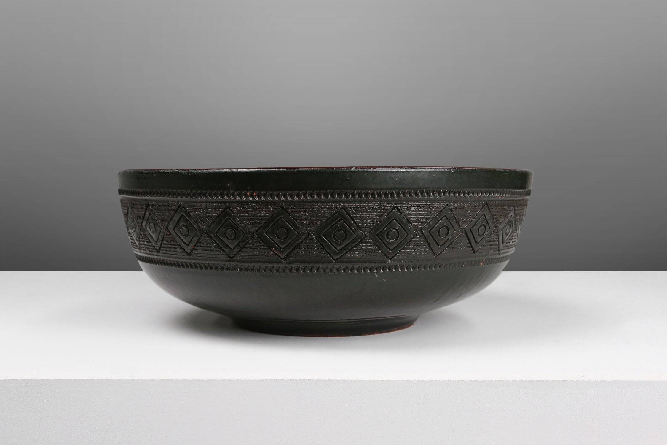 Mid-Century Amphora Bowl by Rogier Vandeweghe, Belgium 1960s