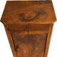 Walnut bedside table