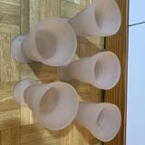 Set of 5 glasses for smoothies/cocktails or ice cream.