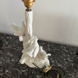 Lamp with 4 vintage doves