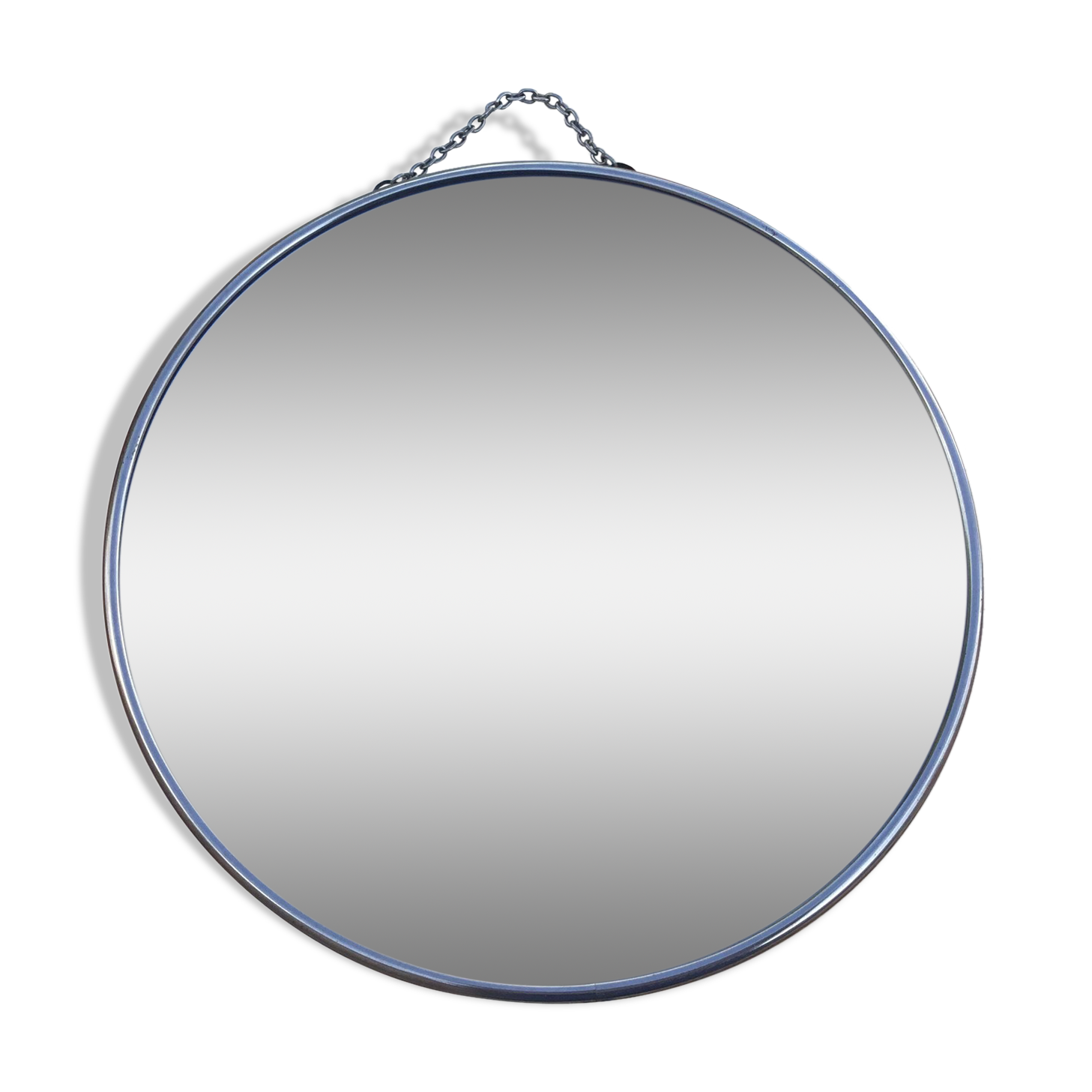 Old barber mirror 29x29cm