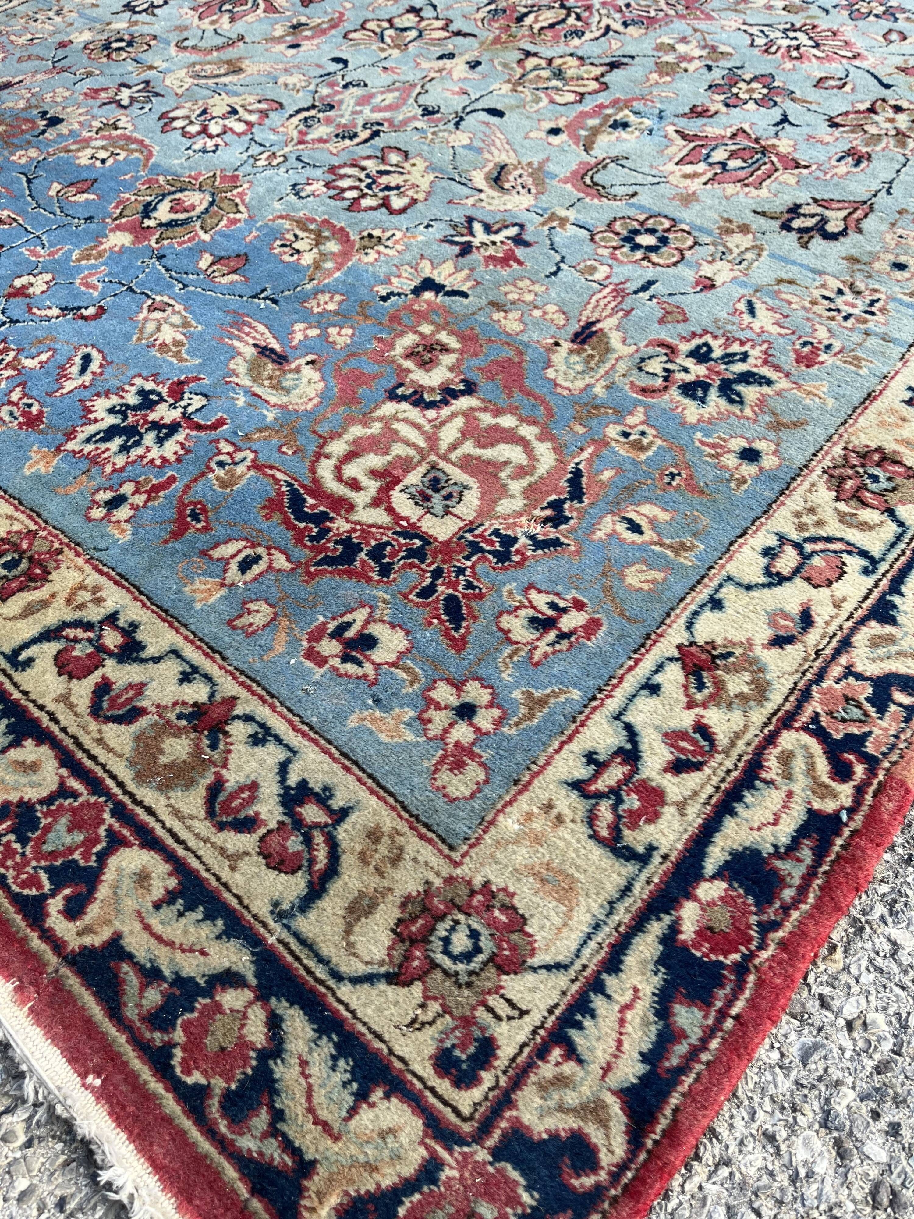 Oriental carpet iran Isfahan Nadjafabad Persian: handmade. Dimensions: 1.60 x 2.30 m