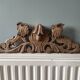 Old oak pediment