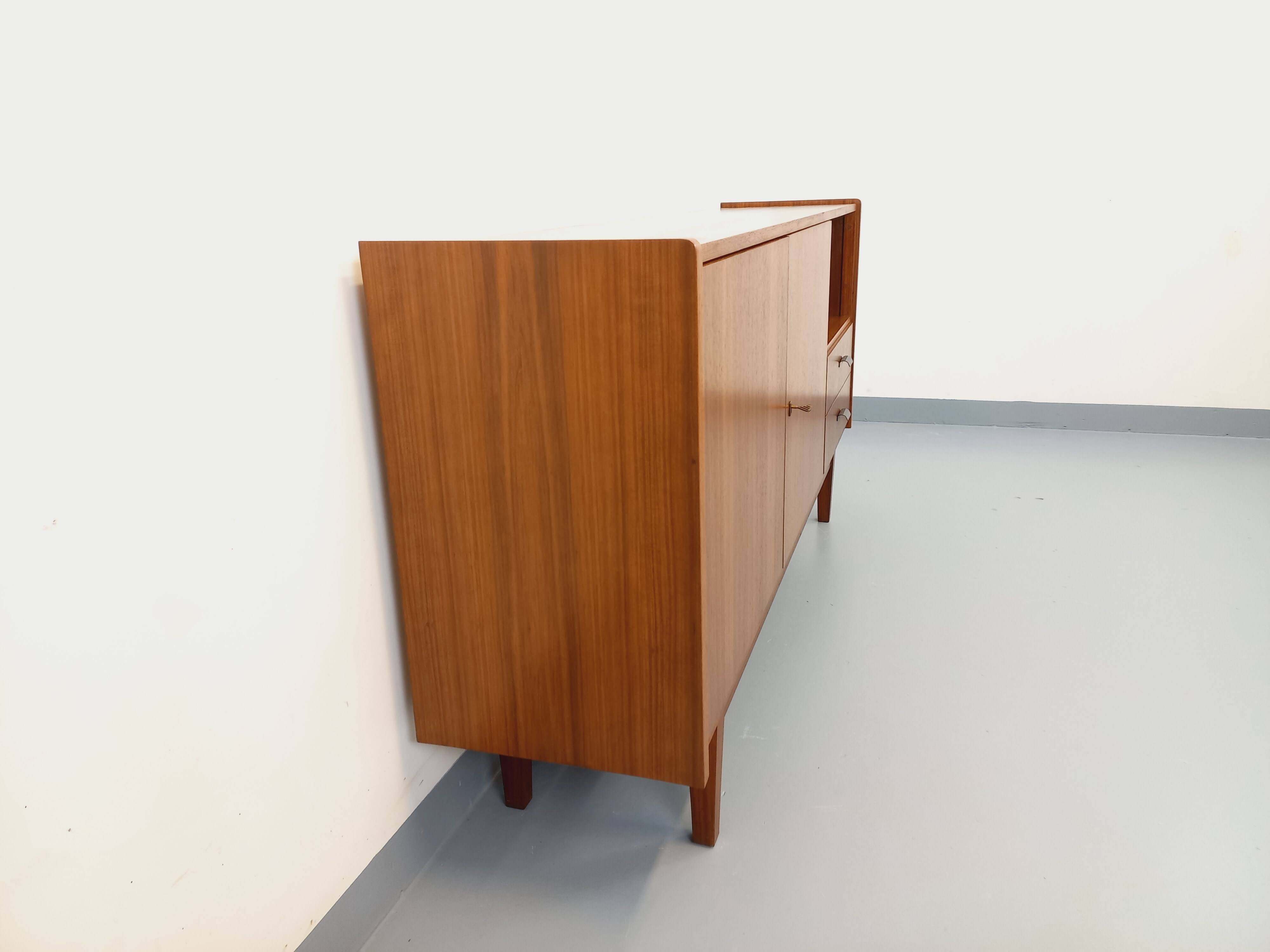 Vintage Scandinavian teak enfilade from the 1960s.