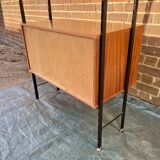 Mid Century Avalon Modular Ladderax Teak Vintage Shelving Unit 1