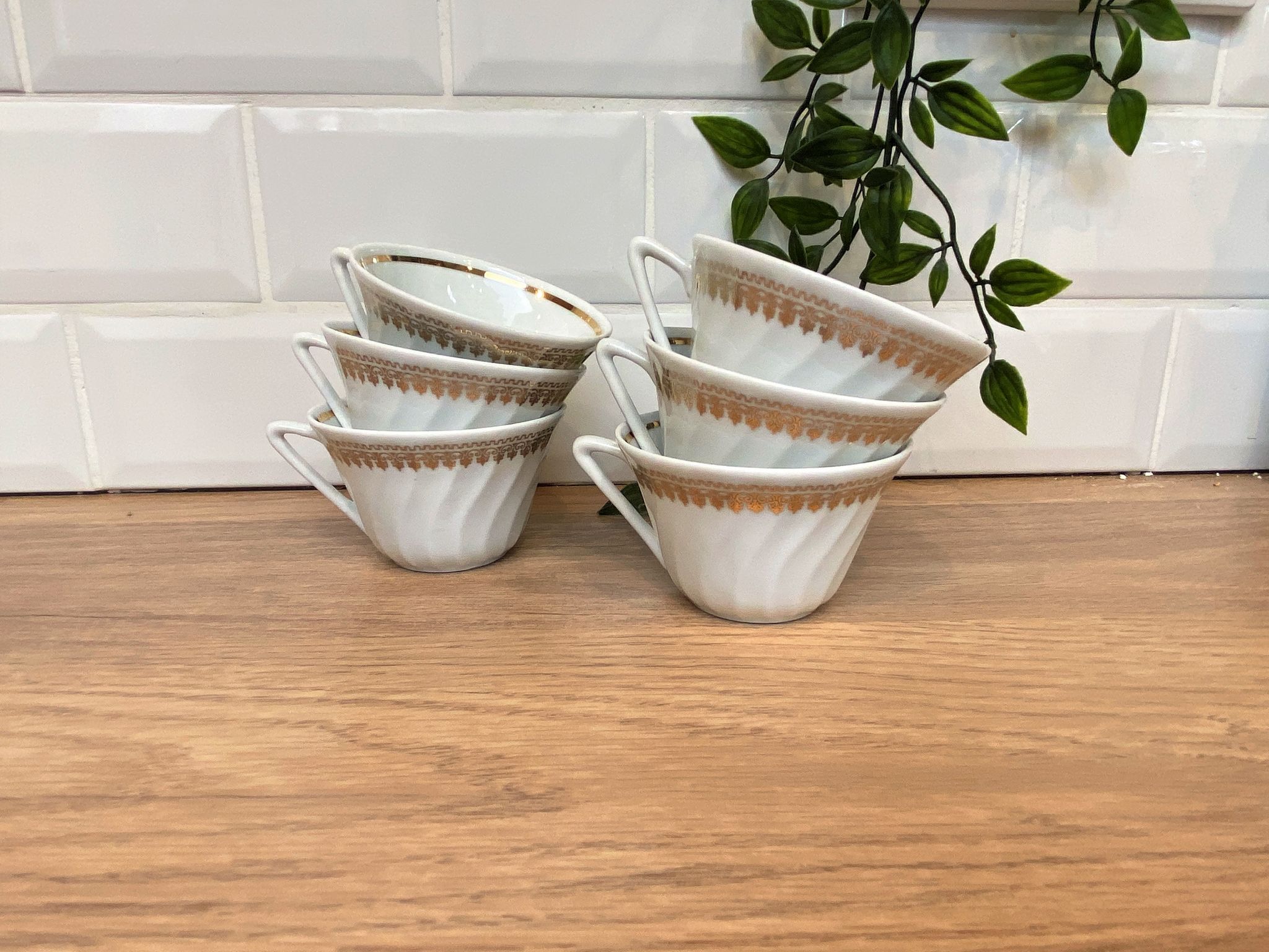 Set de 6 tasses à café Chauvigny F. Deshoulières