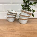 Set de 6 tasses à café Chauvigny F. Deshoulières