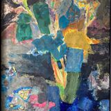 Abstract still life signed