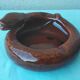Ceramic snake ashtray