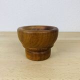 Duo Scandinavian teak bowls from the 60s