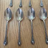 12 silver-plated mocha spoons