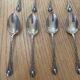 12 silver-plated mocha spoons