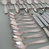 François Frionnet Art Deco silver-plated cutlery set