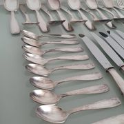 François Frionnet Art Deco silver-plated cutlery set
