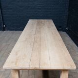 Large oak monastery table 1950